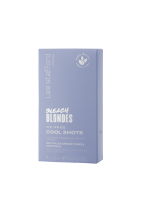 Lee Stafford Bleach Blondes Ice White Cool Shots - tónovací kúry, 4x 15 ml