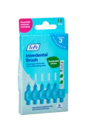 TePe Original mezizubní kartáčky z bioplastu 0,6 mm, modré, 6 ks, krabička