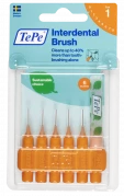 TePe Original mezizubní kartáčky z bioplastu 0,45 mm, oranžové, 6 ks