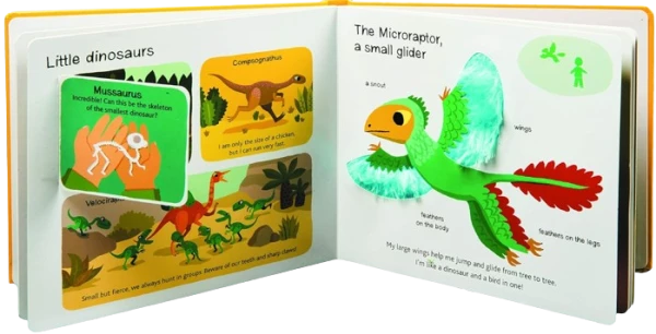 Hachette Hmatová kniha - Dinosaurus