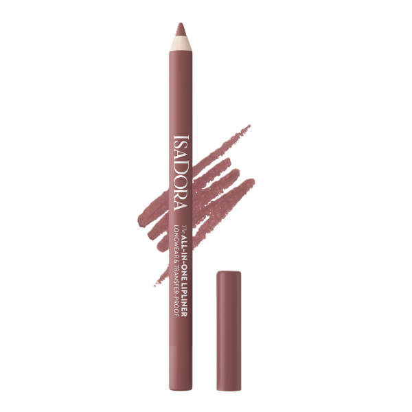 ISADORA All-in-one Lipliner 07 Mauve Rose,  konturovací tužka na rty