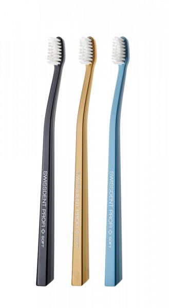 SWISSDENT WHITENING zubní kartáčky Soft (2+1 zdarma) ST. MORITZ