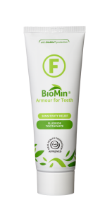 BioMin F zubní pasta pro citlivé zuby s fluoridy, 75 ml