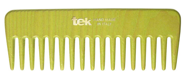 Tek MULTICOLOR hřeben větší žlutozelený