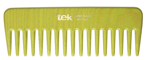 Tek MULTICOLOR hřeben větší žlutozelený