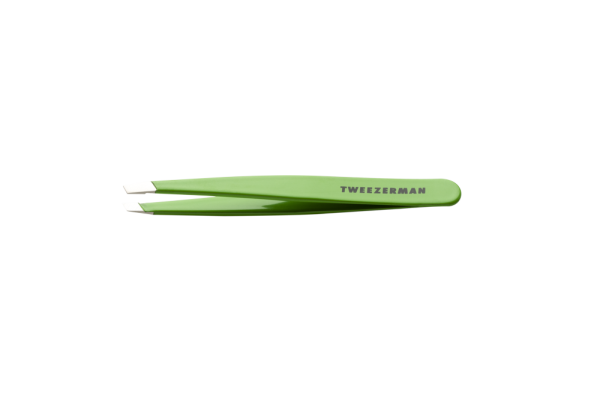 Tweezerman SLANT Green Apple pinzeta, zelené jablko