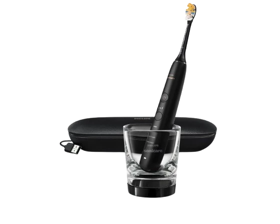 Philips Sonicare 9000 DiamondClean HX9911/17 sonický zubní kartáček, Black