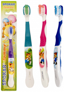 SPOKAR Tommy kartáček pro děti od 3 do 6 let, Soft