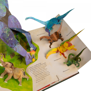 Encyklopedie dinosauři, pop-up 3D, v angličtině