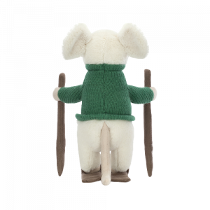 Jellycat vánoční myška na lyžích