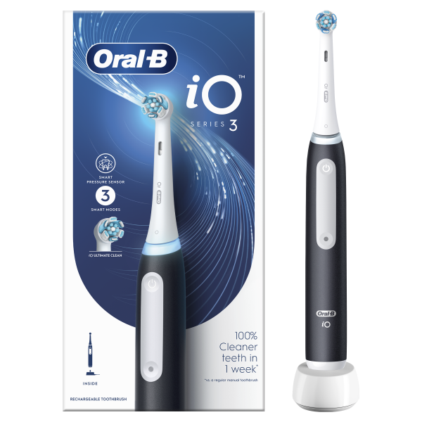 Oral-B iO Series 3 Matt Black elektrický zubní kartáček