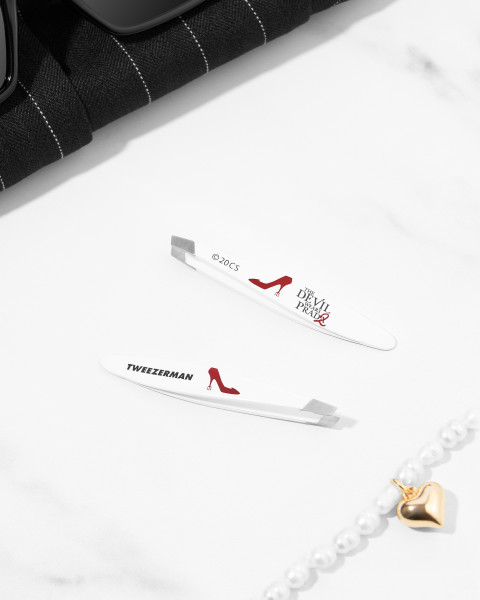 Tweezerman Mini Slant Tweezer Devil Wears Prada 2 - limitovaná edice