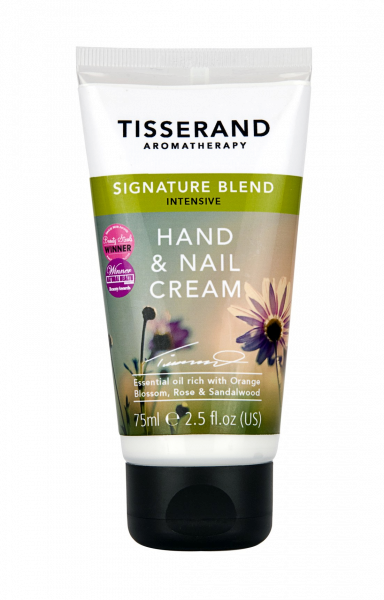 Tisserand Hand Cream Signature Blend Intenzivně hydratační krém na ruce s esenciálními oleji, 75 ml 