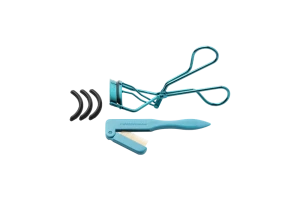 Tweezerman Limited collection Lash Gift Set - Majestic Turquoise hřebínek a kleštičky na řasy