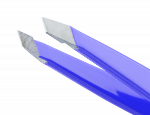 Tweezerman Slant Mini Blooming Lilac pinzeta levandulová