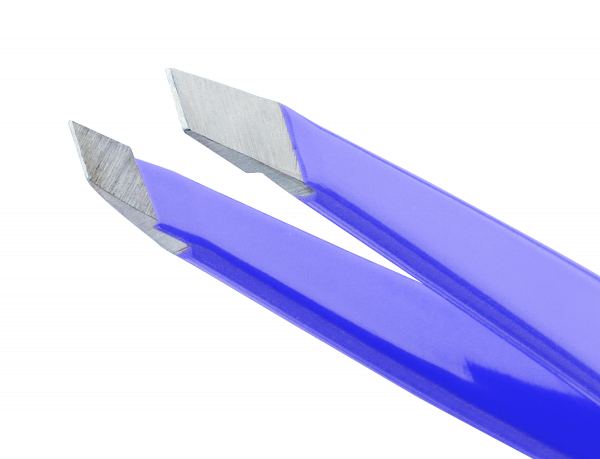 Tweezerman Slant Mini Blooming Lilac pinzeta levandulová