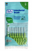 TePe Original mezizubní kartáčky z bioplastu 0,8 mm, zelené, 8 ks