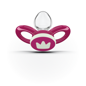 Dentistar ortodontické dudlíky od 14 měsíců věku, růžové