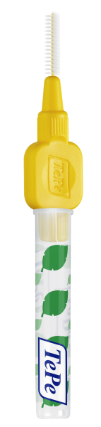 TePe Original mezizubní kartáčky z bioplastu 0,7 mm, žluté, 6 ks, krabička