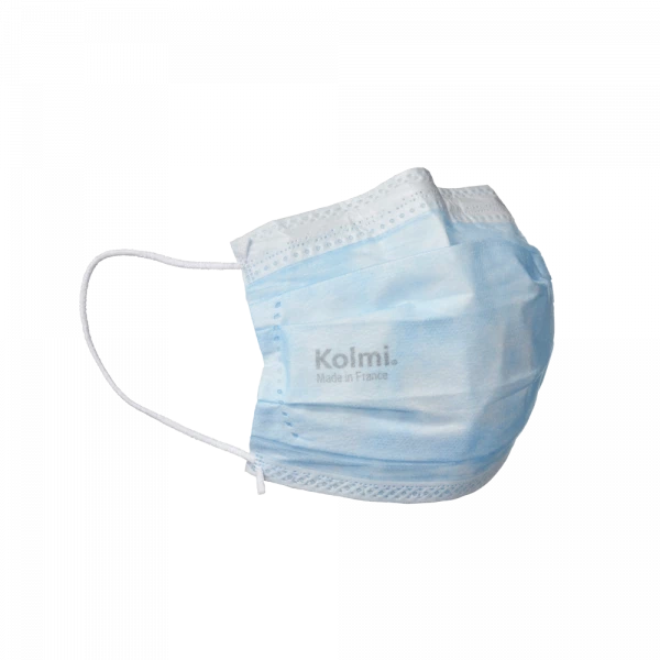 Medicom Kid pediatrická ústenka pro děti od 5 let, modrá, 50 ks v balení
