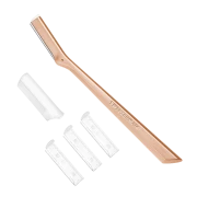 Tweezerman Facial Razor –⁠⁠⁠⁠⁠⁠ holítko na chloupky obličeje, rose gold