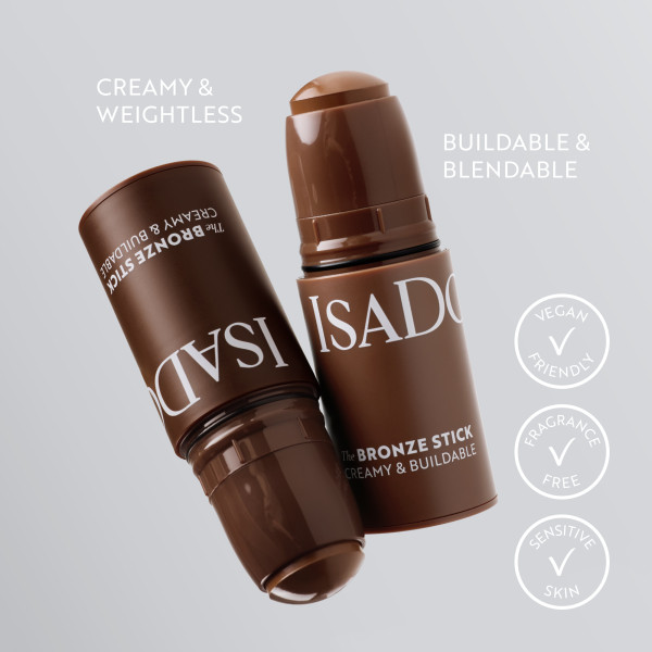 ISADORA The Bronze Stick Creamy & Buildable 35 Warm Bronze, krémový bronzer v tyčince