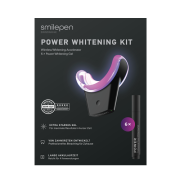 Smilepen Power Whitening Kit, sada pro bělení zubů s bezdrátovým LED akcelerátorem (6x gel)