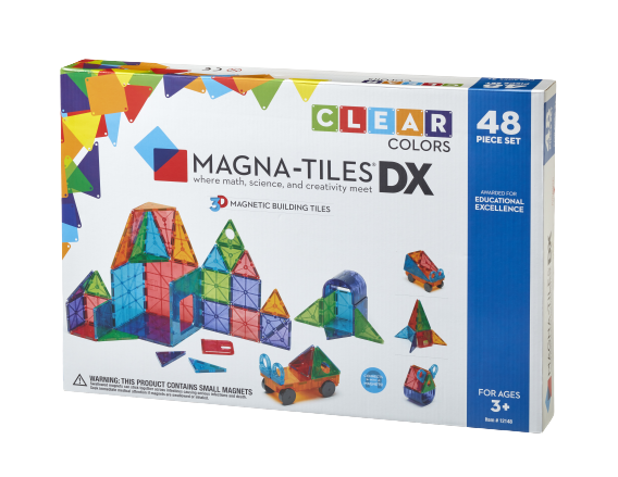 Better Brands Magna-Tiles magnetická stavebnice, 48 ks