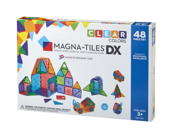 Magna-Tiles magnetická stavebnice, 48 ks