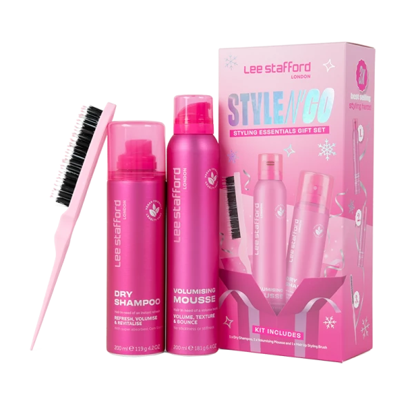 Lee Stafford Style N´ Go Styling Essentials Kit, dárková sada
