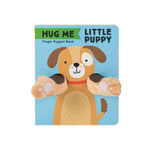 Hug Me Little Puppy - maňásková knížka