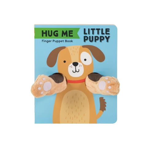 Hug Me Little Puppy - maňásková knížka