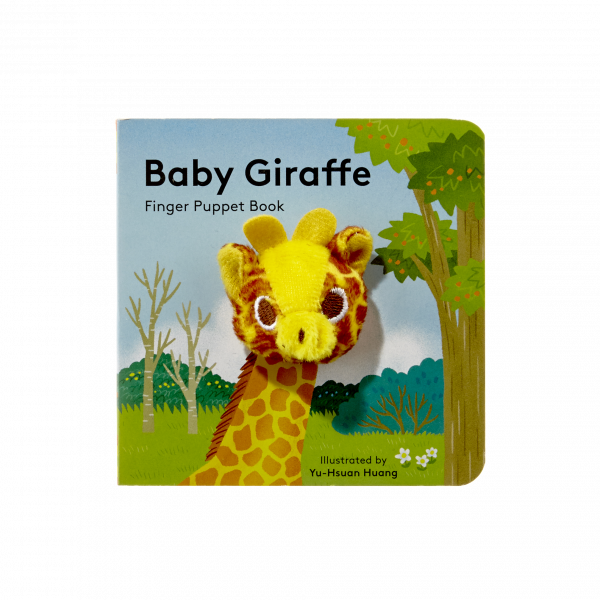 Žirafa - maňásková knížka