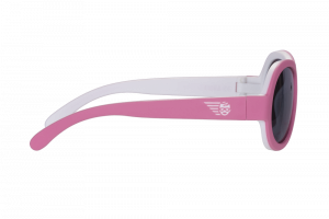 BABIATORS Original Aviator sluneční brýle, růžové, 3-5 let