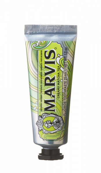 MARVIS Creamy Matcha Tea zubní pasta s xylitolem, cestovní balení, 25 ml