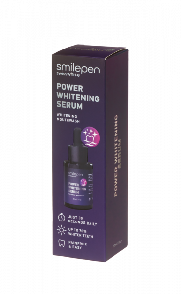 Smilepen POWER Whitening Serum, bělicí sérum a ústní výplach, 30 ml