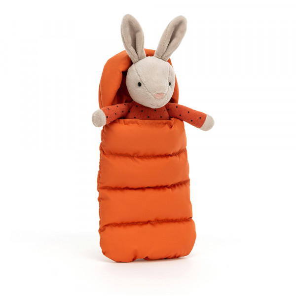 Jellycat Králíček ve spacáku 23 cm