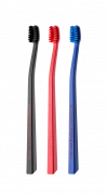 SWISSDENT COLOURS zubní kartáčky Soft-Medium (2+1 zdarma), ZUG