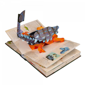 Encyklopedie dinosauři, pop-up 3D, v angličtině