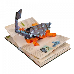 Encyklopedie dinosauři, pop-up 3D, v angličtině