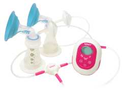 KITETT MINIKIT DUO elektrická odsávačka mateřského mléka vel. 30 mm L
