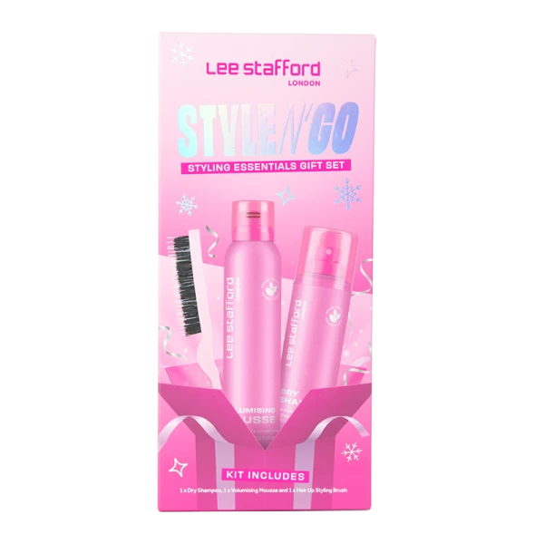Lee Stafford Style N´ Go Styling Essentials Kit, dárková sada
