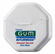 GUM Weave zubní nit nevoskovaná, 55 m