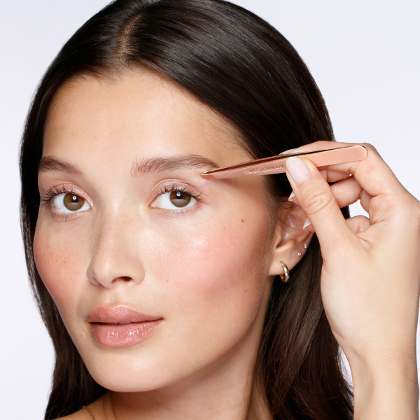 Tweezerman SLANT pinzeta Rose Gold