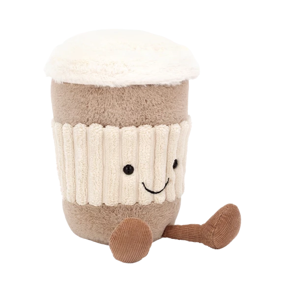 Jellycat Káva s sebou 15 cm