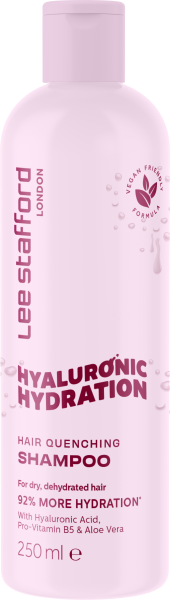 Lee Stafford Hyaluronic Hydration Shampoo, hloubkově hydratační šampon, 250 ml