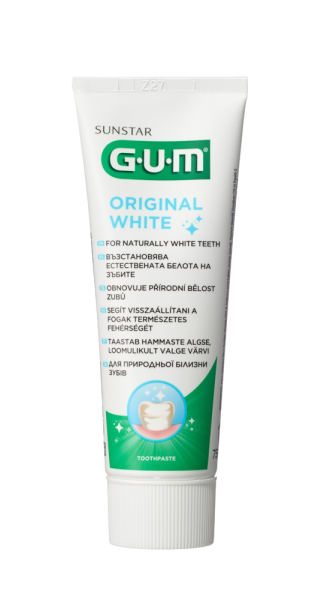 GUM OriginalWhite bělicí zubní pasta, 75 ml