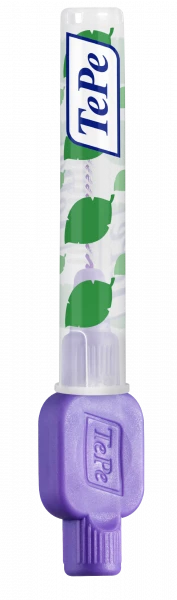 TePe Original mezizubní kartáčky z bioplastu 1,1 mm, fialové, 6 ks