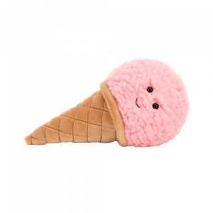Jellycat Jahodová zmrzlina 18 cm