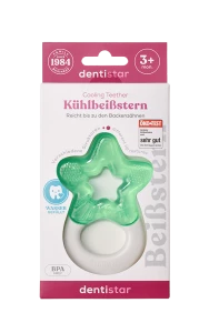Dentistar Cooling Teether, chladicí kousátko od 3 měsíců, zelené